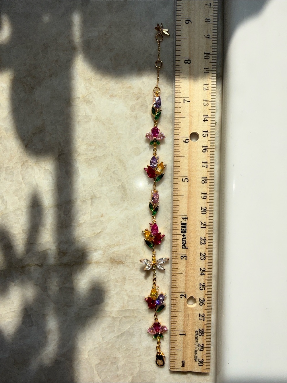 Kate Spade Greenhouse Floral
Bracelet Gold Tone Multi - Picture 8 of 8
